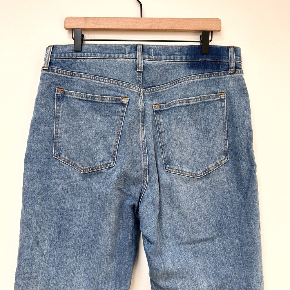 Abercrombie & Fitch Ankle Straight Ultra High Rise Medium Wash size 32 / 14 - Picture 8 of 14